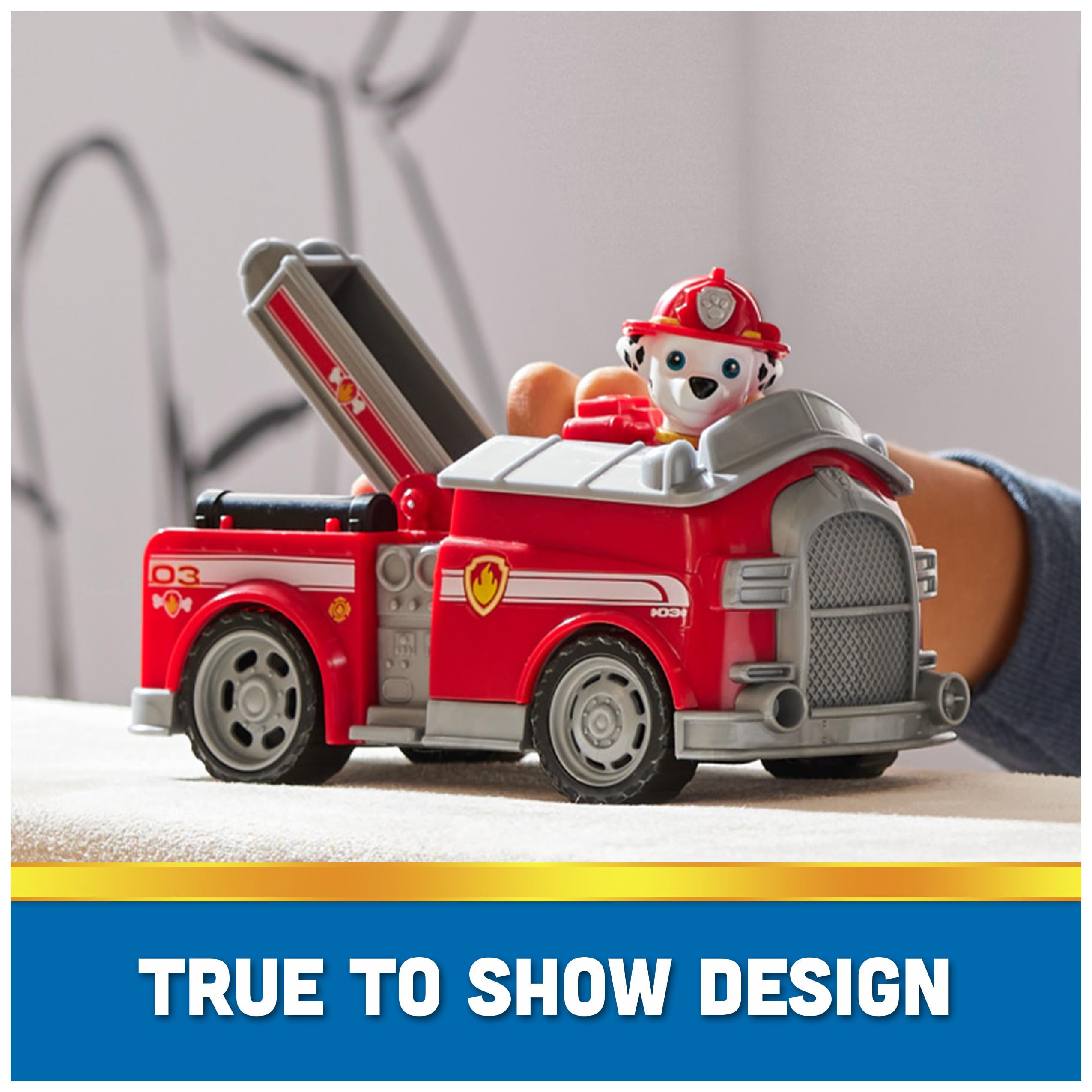 Foto 4 pulgar | Camión de Juguete Paw Patrol Marshall's Firetruck con Figura de Más de 3 Años - Venta Internacional