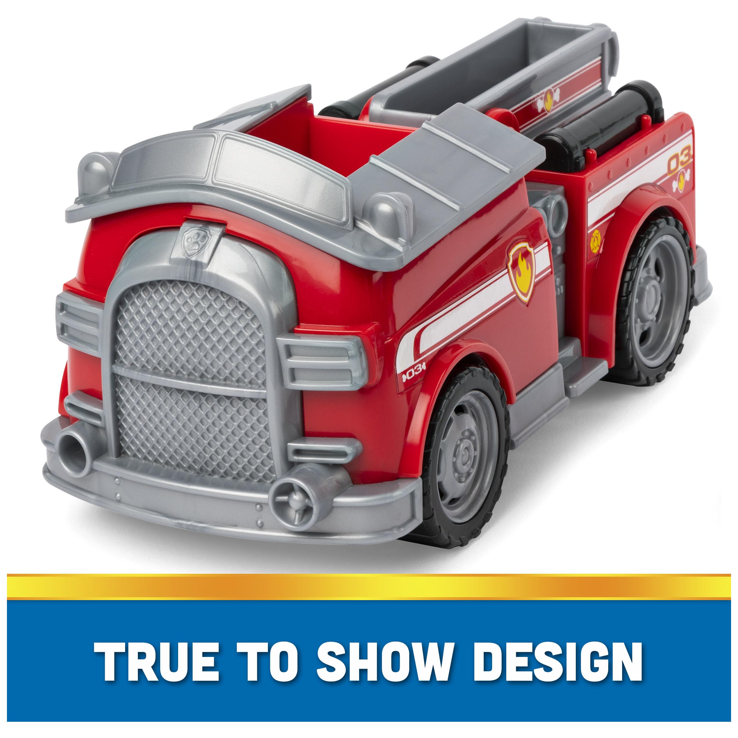 Foto 8 pulgar | Camión de Juguete Paw Patrol Marshall's Firetruck con Figura de Más de 3 Años - Venta Internacional