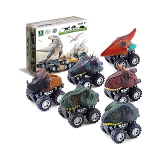 Foto 1 | Set de Juguete Dinosaur Cars T-rex Triceratops Dilofhosaurus - Venta Internacional