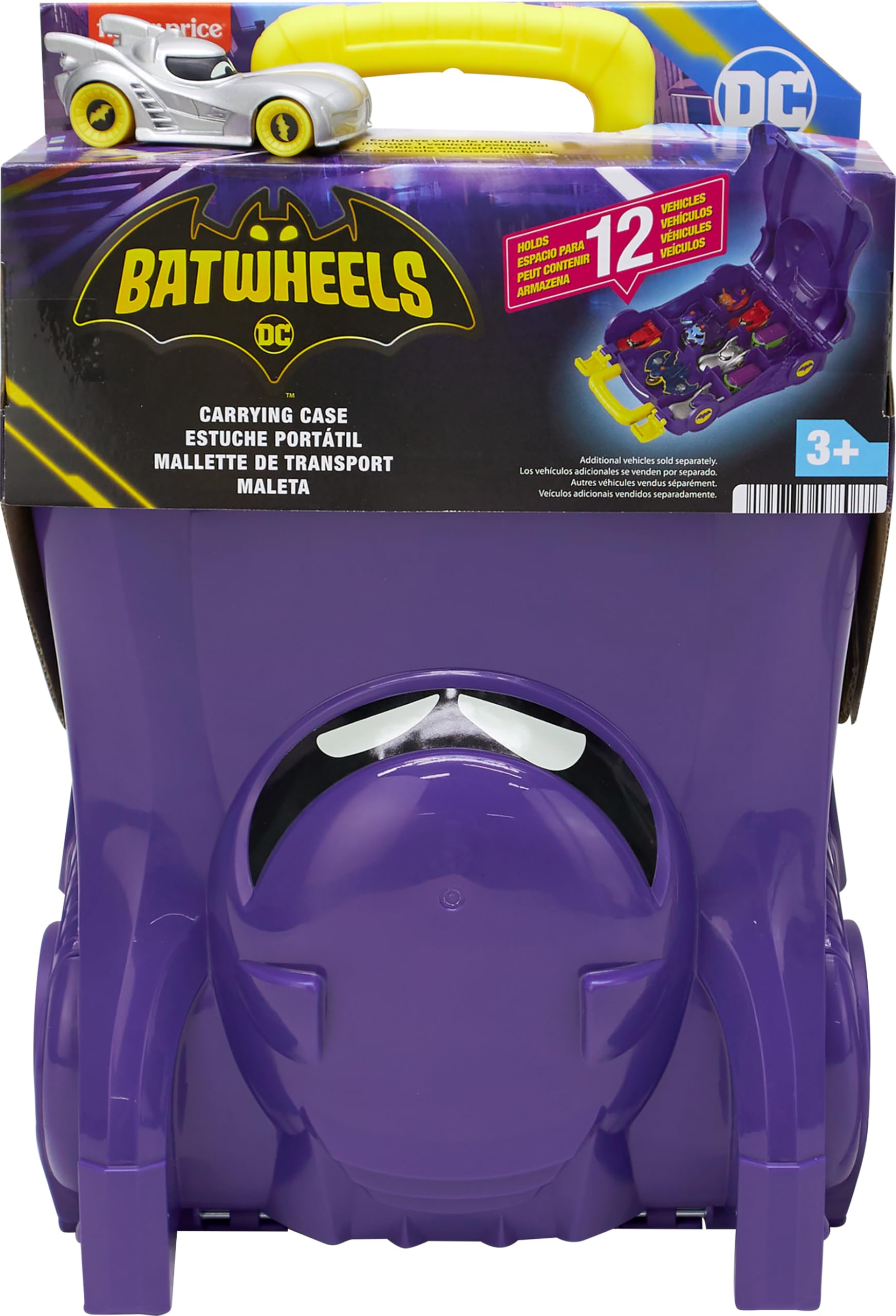 Foto 7 pulgar | Maletín de transporte Fisher-Price DC Batwheels Batmobile - Venta Internacional