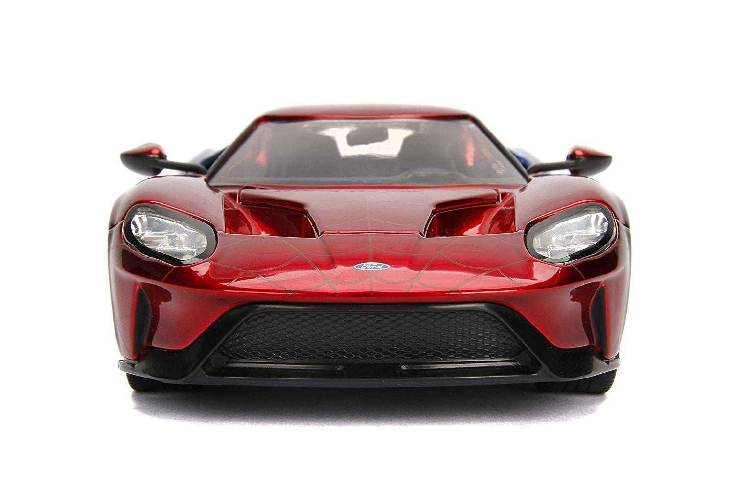 Foto 6 pulgar | Coche Fundido A Presión Jada Toys Marvel 2017 Ford Gt 1:24 Con Spider-man - Venta Internacional.