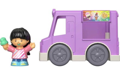 Foto 4 | La Gente Pequeña De Toy Fisher-price Comparte Un Fantástico Camión De Helados - Venta Internacional.