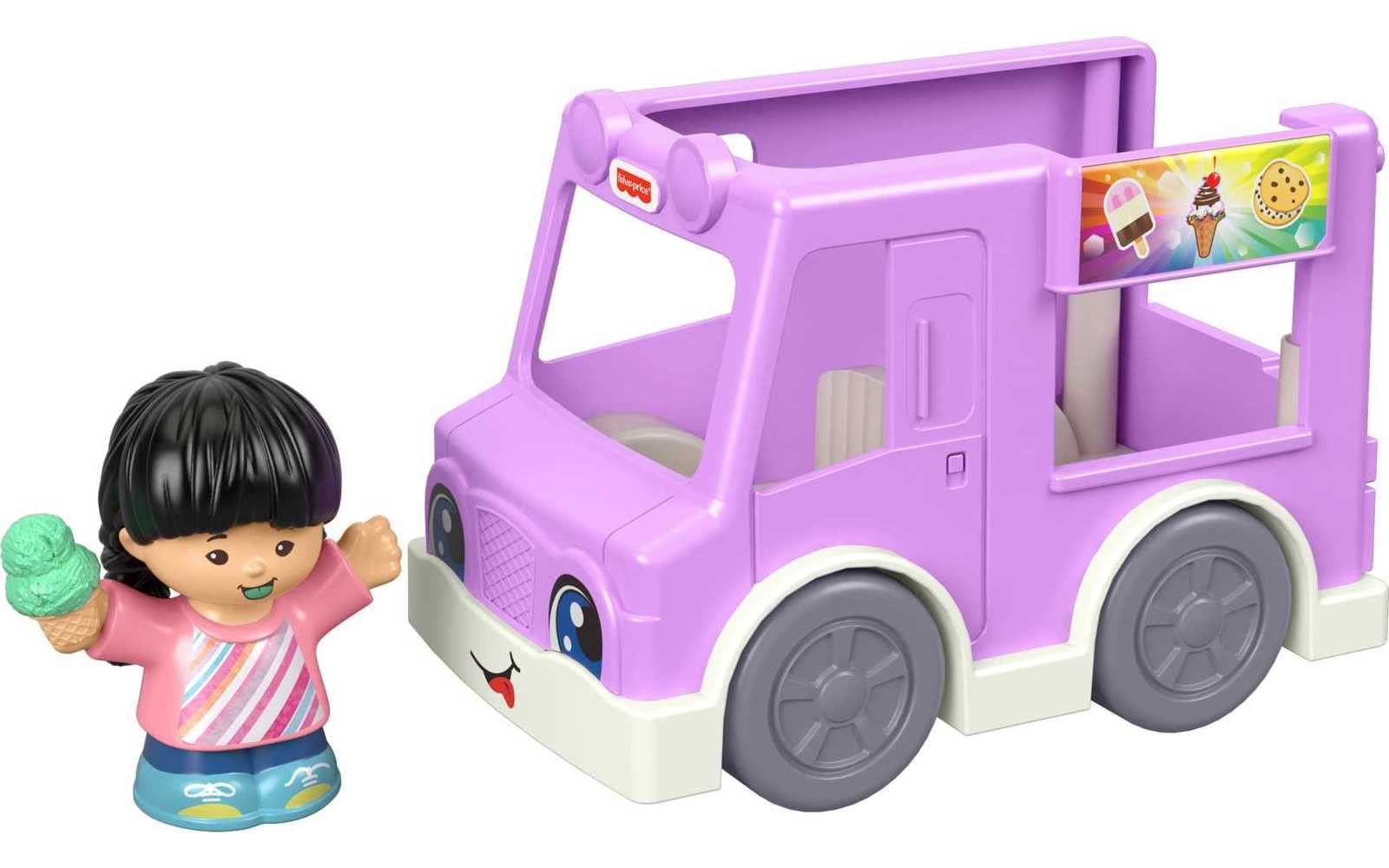 Foto 5 | La Gente Pequeña De Toy Fisher-price Comparte Un Fantástico Camión De Helados - Venta Internacional.