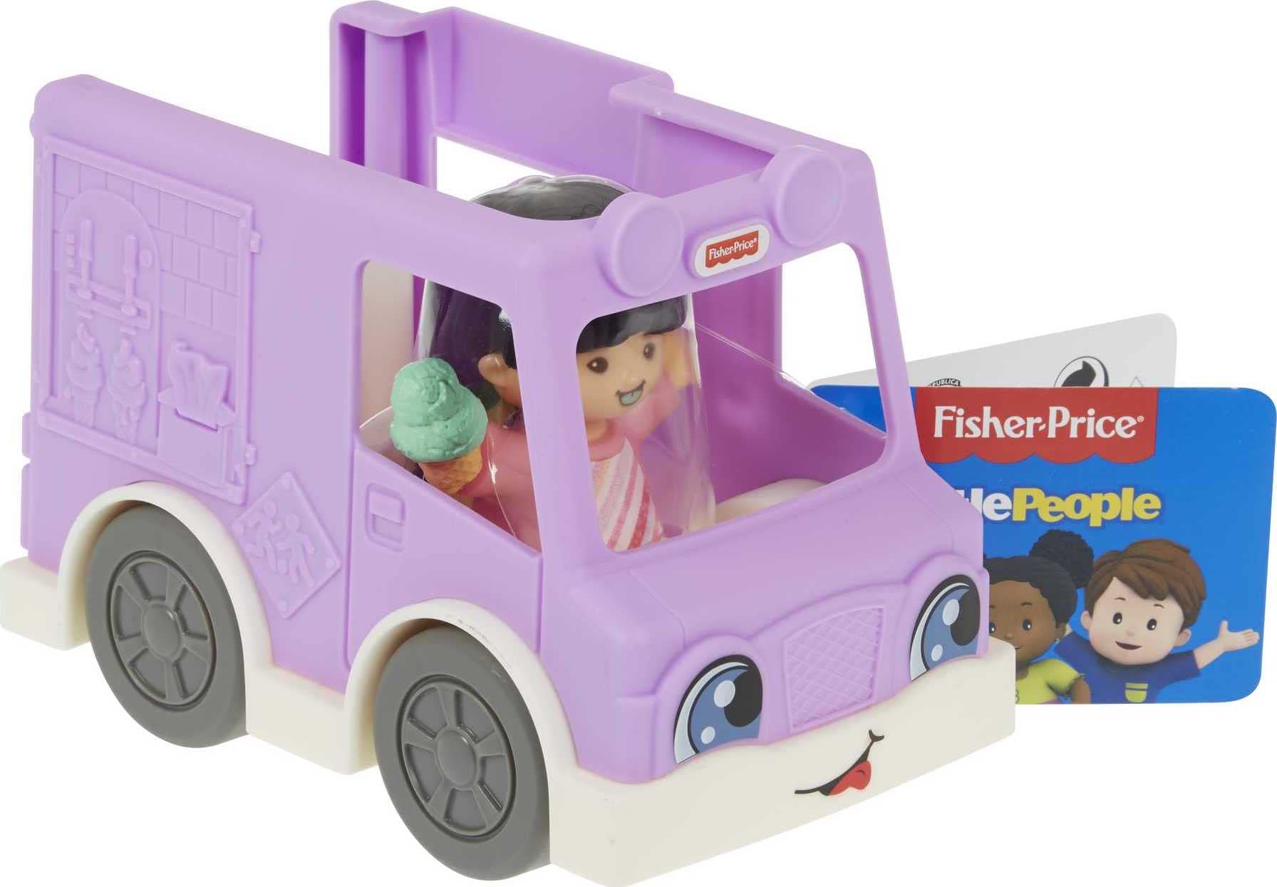 Foto 7 pulgar | La Gente Pequeña De Toy Fisher-price Comparte Un Fantástico Camión De Helados - Venta Internacional.