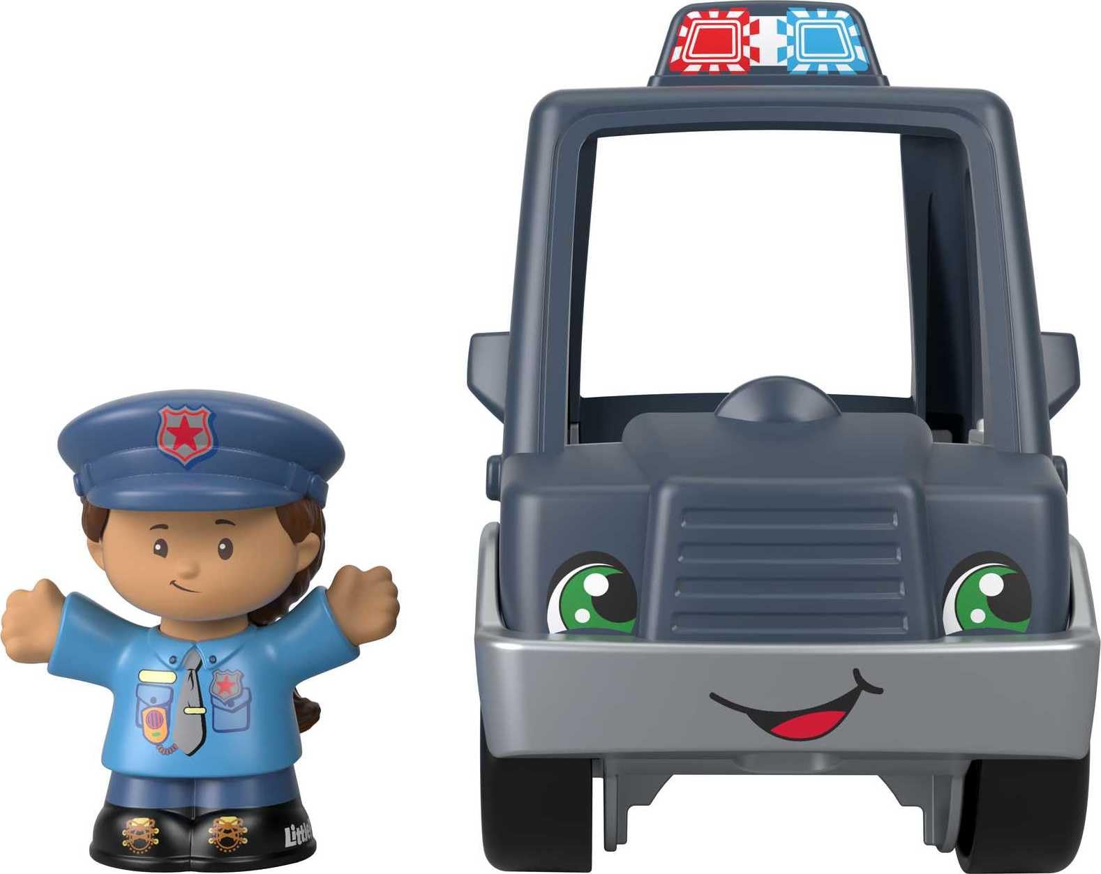 Foto 4 pulgar | Un Coche De Policía De Toy Fisher-price Para Personas Pequeñas Que Ayudan A Otros - Venta Internacional.