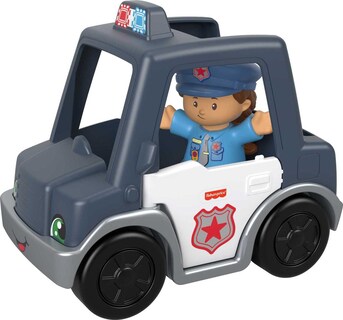 Foto 5 | Un Coche De Policía De Toy Fisher-price Para Personas Pequeñas Que Ayudan A Otros - Venta Internacional.