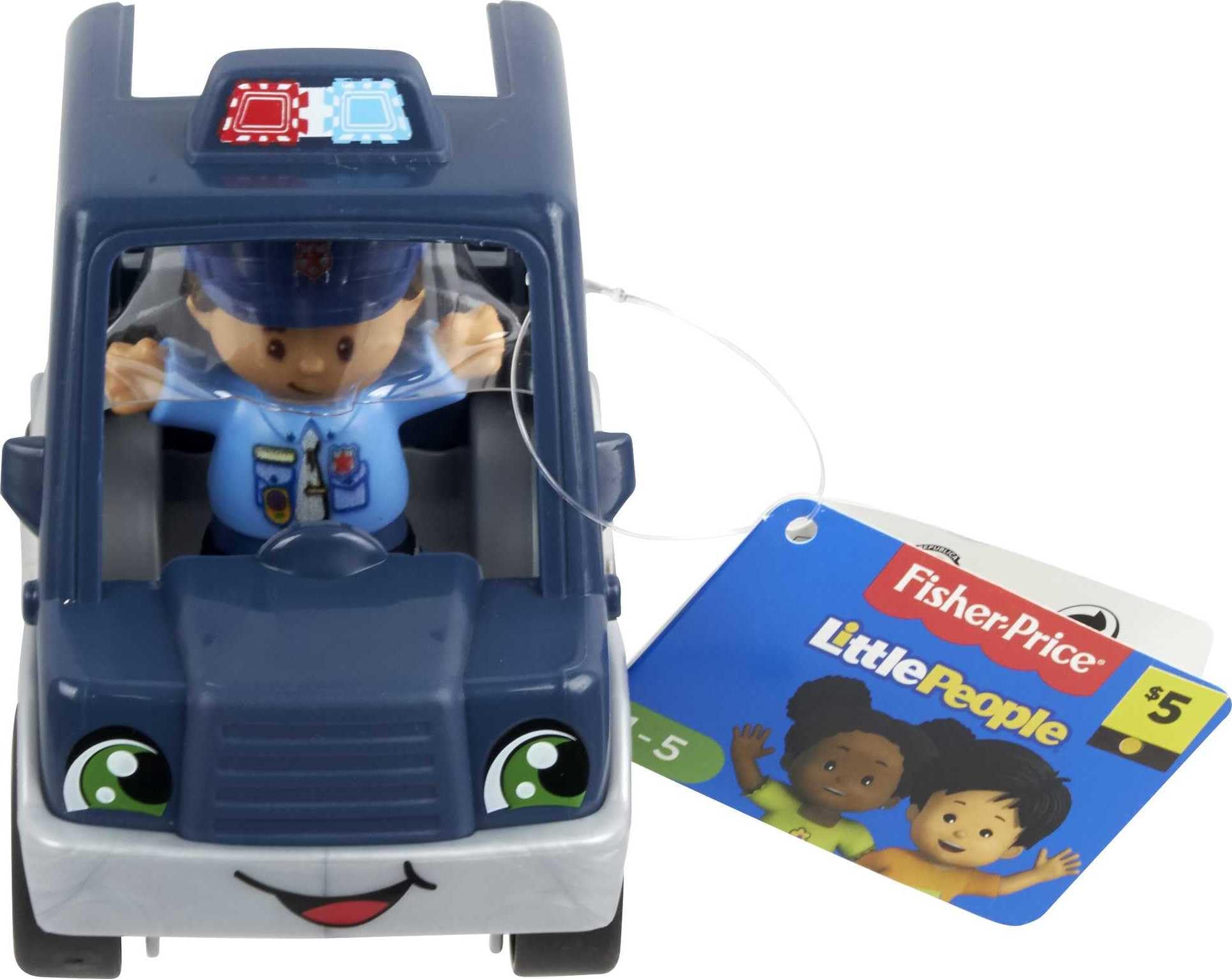 Foto 7 pulgar | Un Coche De Policía De Toy Fisher-price Para Personas Pequeñas Que Ayudan A Otros - Venta Internacional.