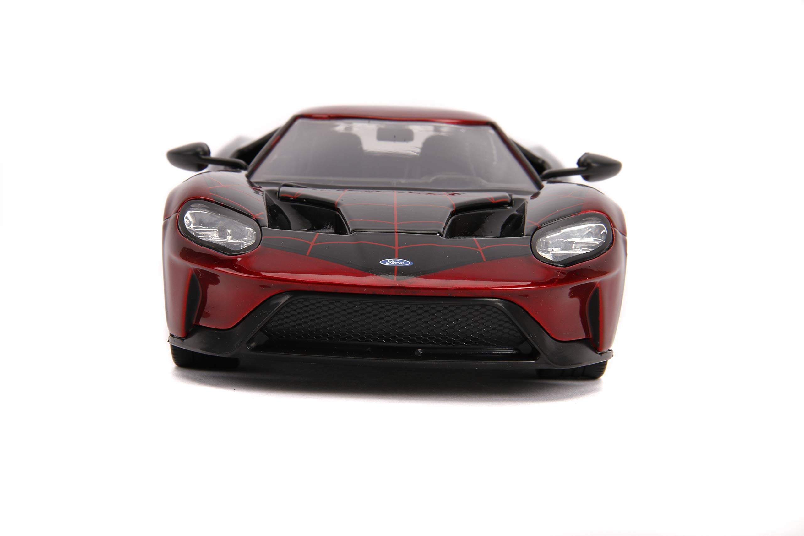 Foto 5 pulgar | Coche Fundido A Presión Jada Toys Marvel 1:24 2017 Ford Gt Con Spider-man - Venta Internacional.