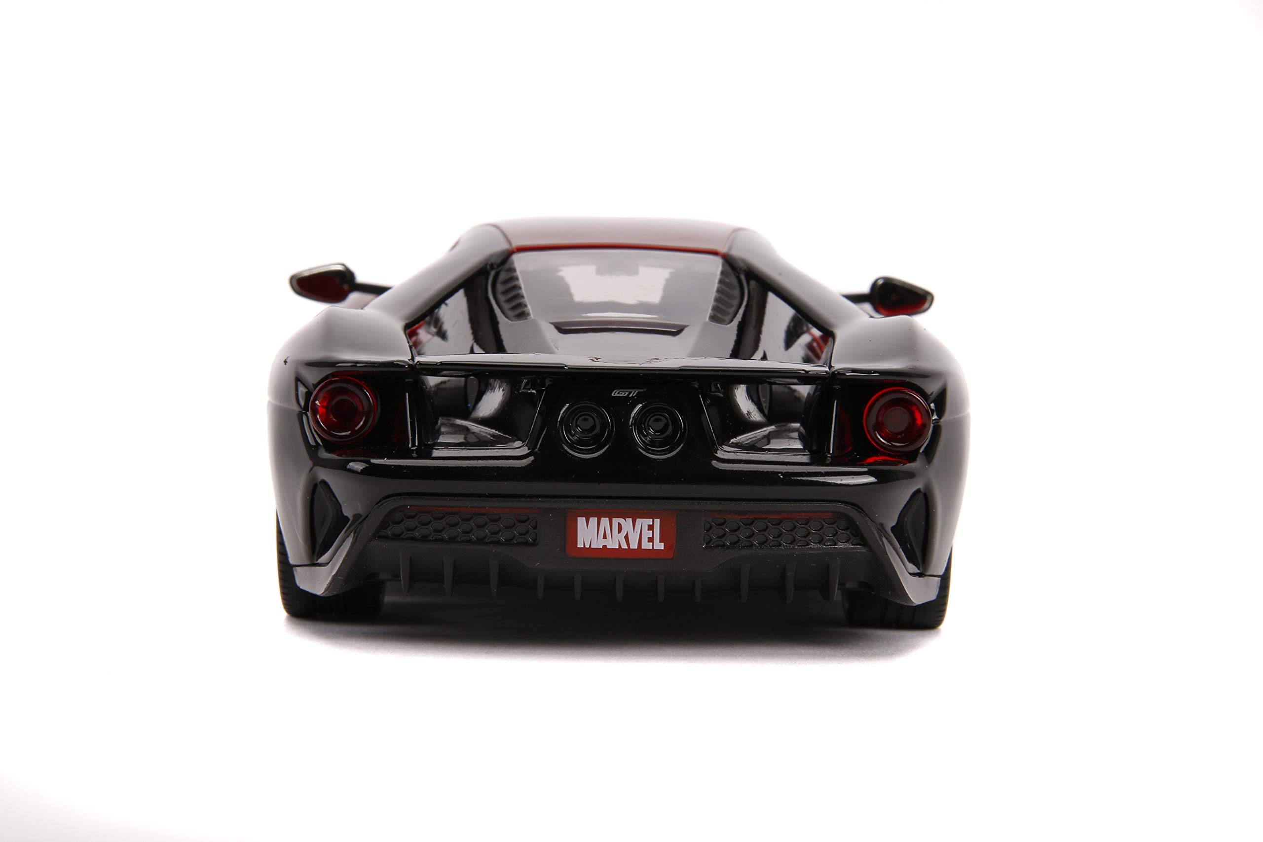 Foto 8 pulgar | Coche Fundido A Presión Jada Toys Marvel 1:24 2017 Ford Gt Con Spider-man - Venta Internacional.