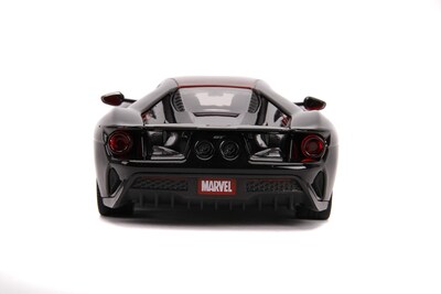 Foto 7 | Coche Fundido A Presión Jada Toys Marvel 1:24 2017 Ford Gt Con Spider-man - Venta Internacional.