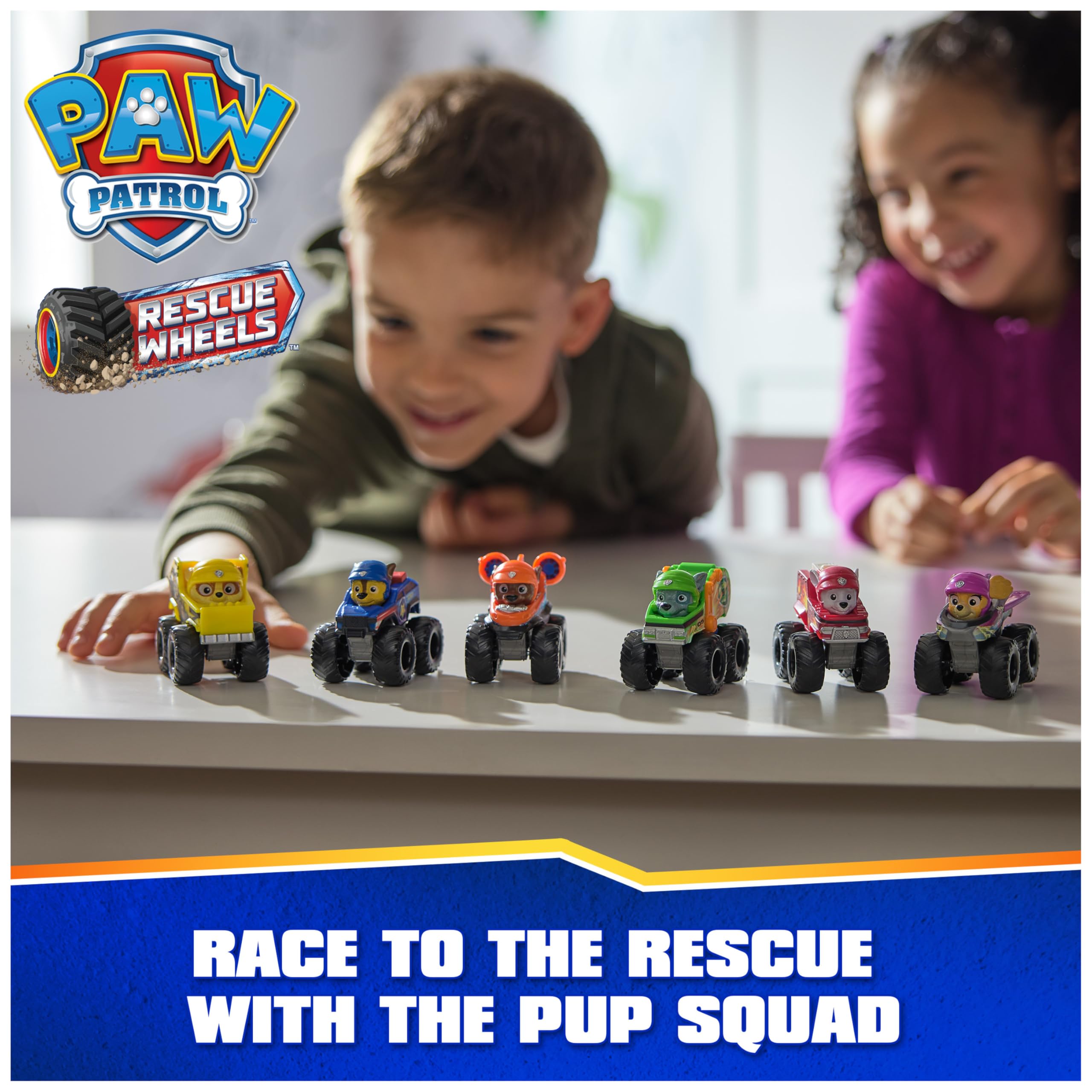 Foto 3 pulgar | Set De Regalo De Toy Cars Paw Patrol Rescue Wheels, 6 Piezas - Venta Internacional.