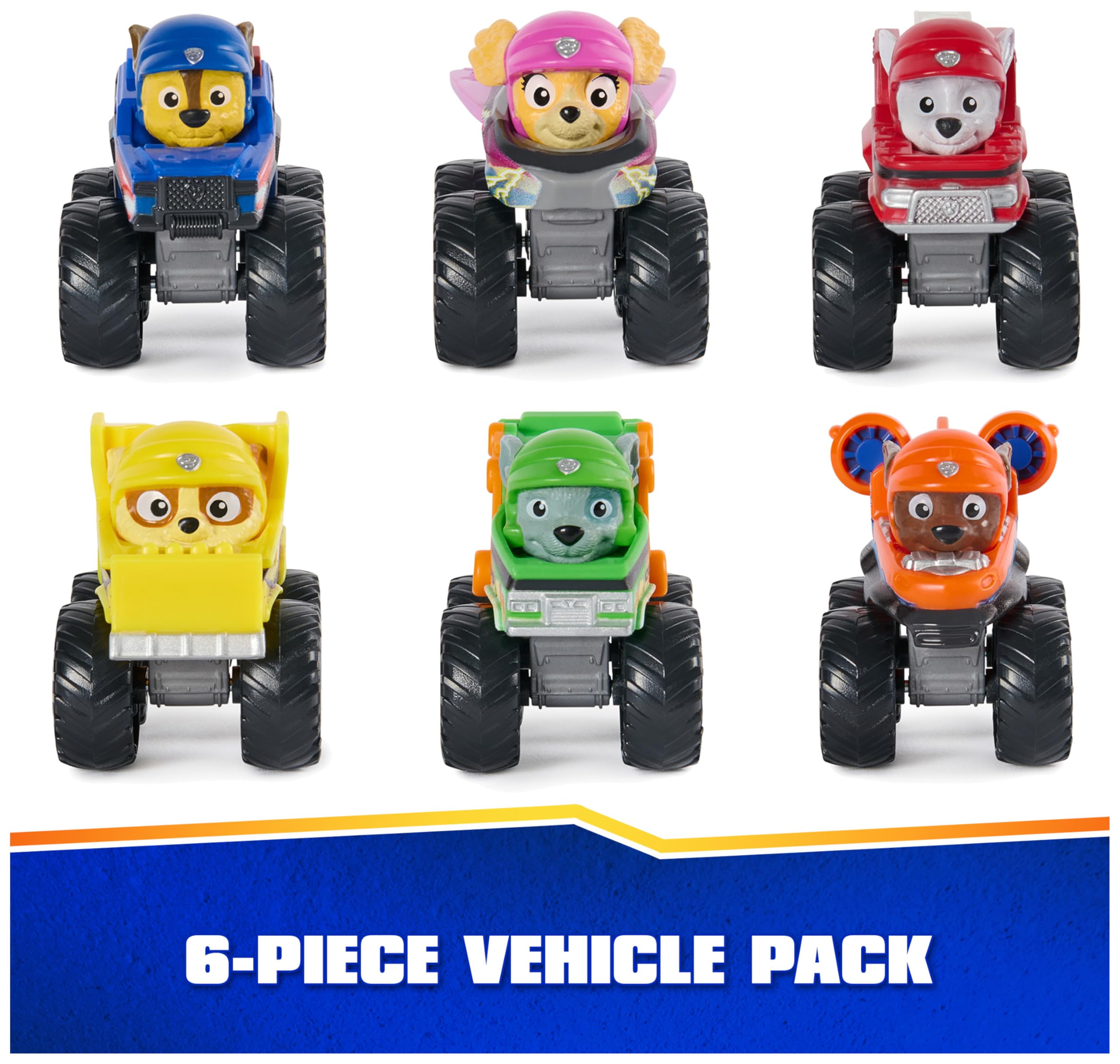 Foto 5 pulgar | Set De Regalo De Toy Cars Paw Patrol Rescue Wheels, 6 Piezas - Venta Internacional.