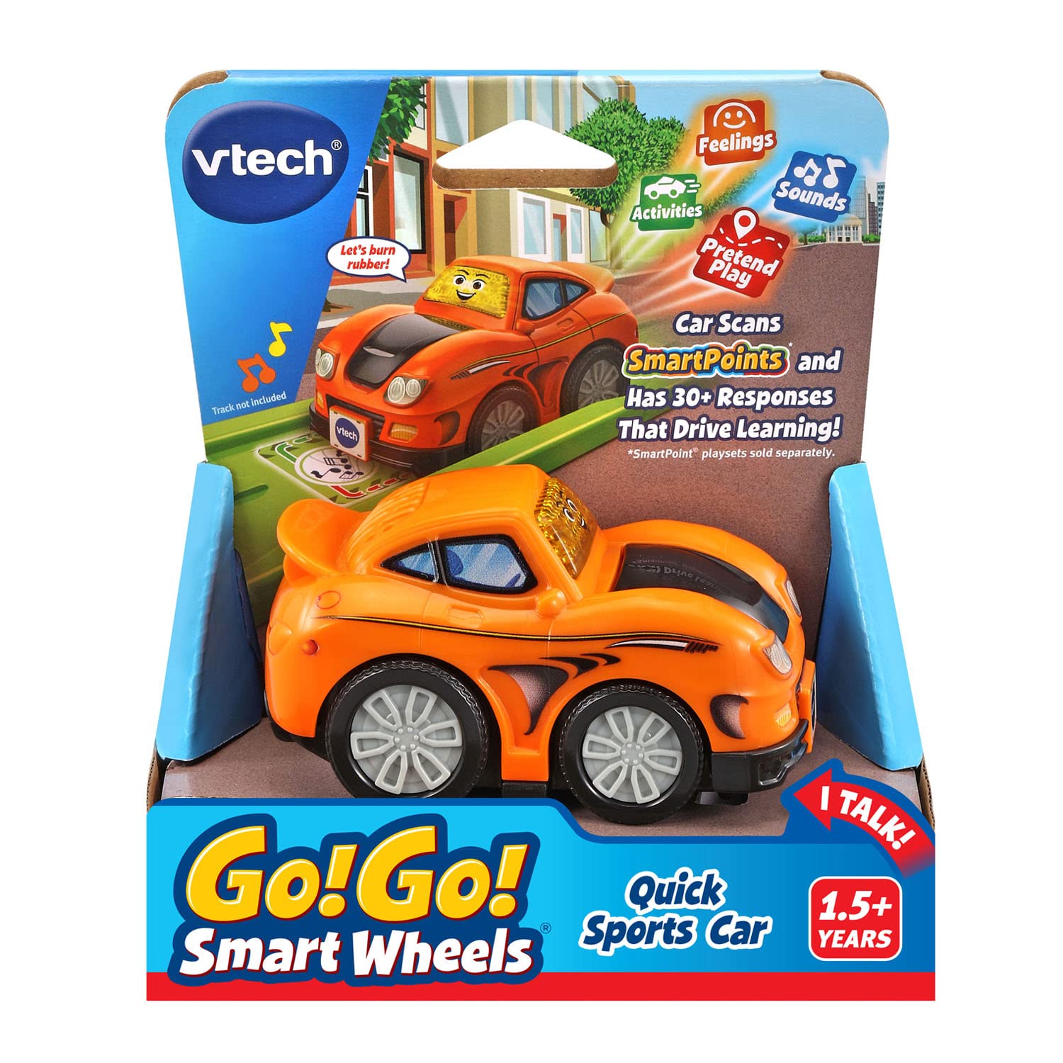 Foto 8 pulgar | Coche De Juguete Vtech Go! ¡vamos! Auto Deportivo Smart Wheels Quick - Venta Internacional.