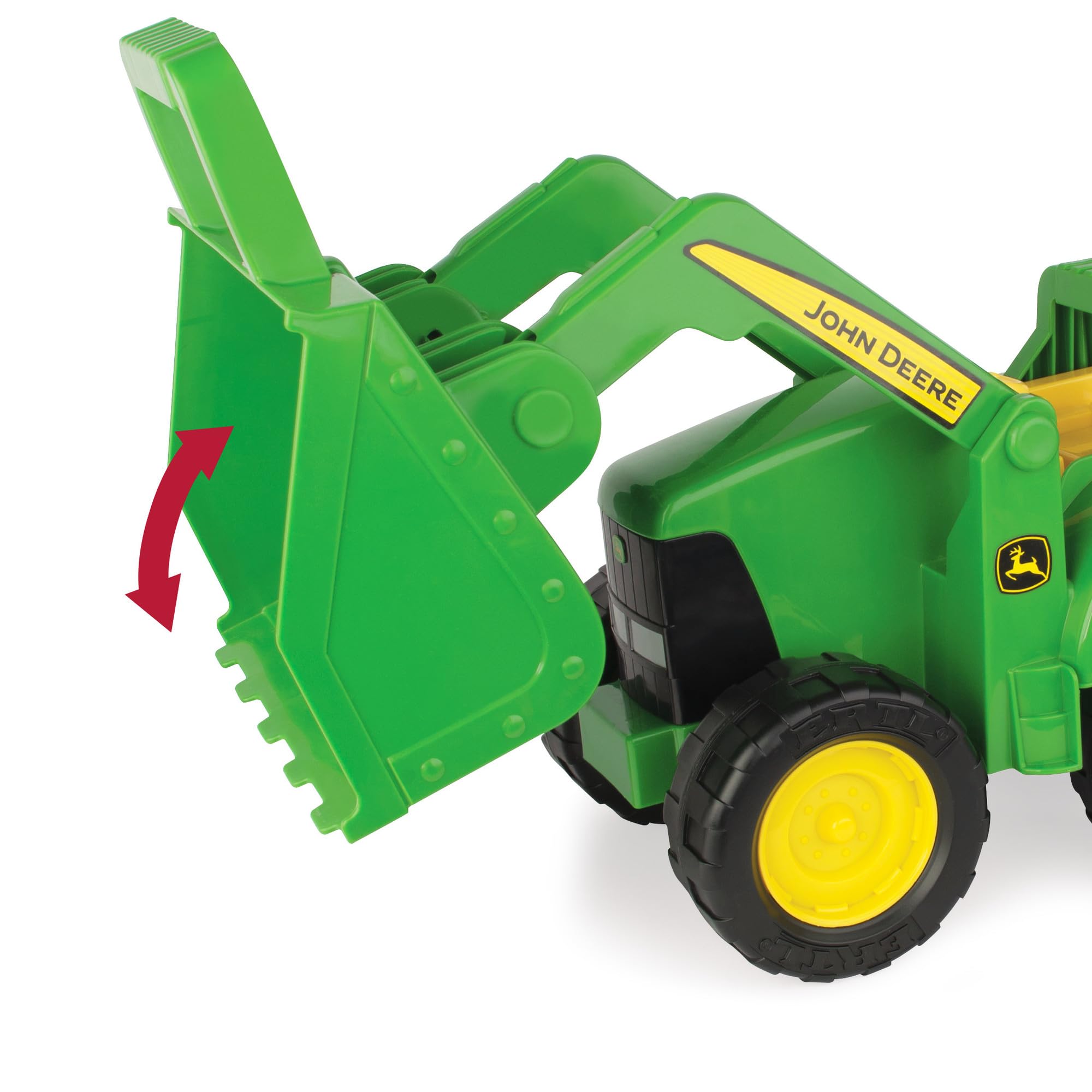 Foto 3 pulgar | Tractor De Juguete John Deere Big Scoop Con Cargador Para Niños Mayores De 3 Años - Venta Internacional.