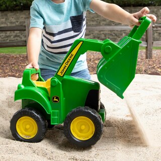 Foto 6 | Tractor De Juguete John Deere Big Scoop Con Cargador Para Niños Mayores De 3 Años - Venta Internacional.