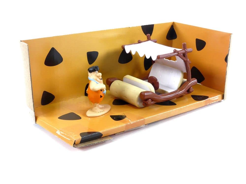Foto 4 pulgar | Vehículo De Juguete Jada Toys Flintstones Flintmobile 1:32 Con Figura - Venta Internacional.