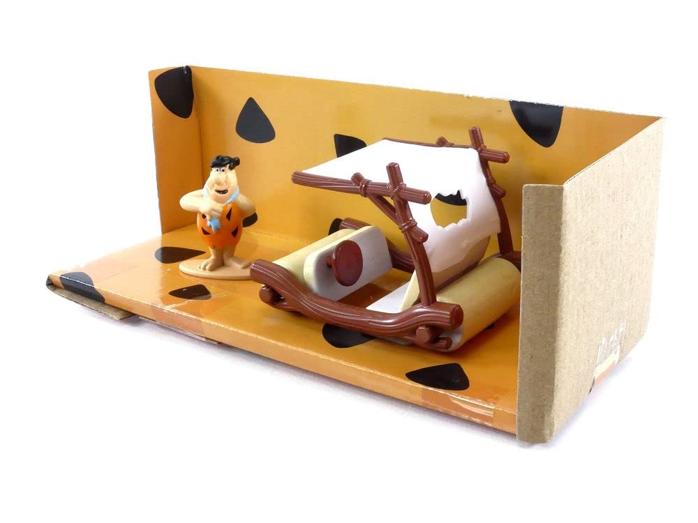 Foto 6 pulgar | Vehículo De Juguete Jada Toys Flintstones Flintmobile 1:32 Con Figura - Venta Internacional.