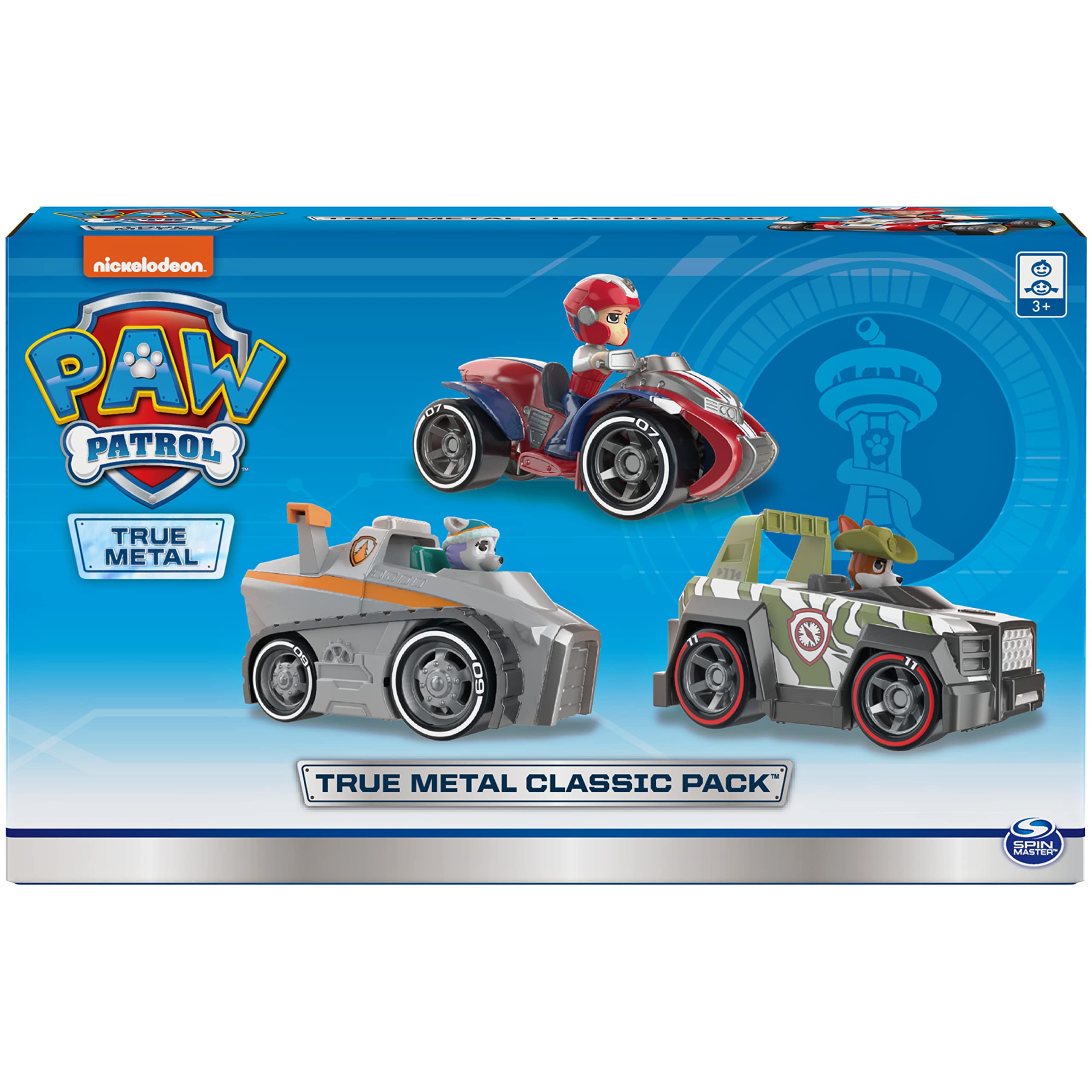 Foto 4 pulgar | Vehículos Coleccionables Fundidos A Presión Paw Patrol True Metal X3 - Venta Internacional.