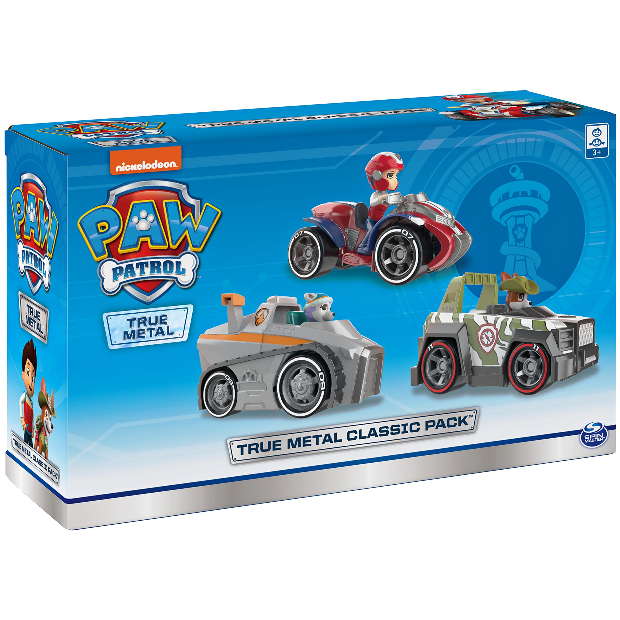 Foto 5 pulgar | Vehículos Coleccionables Fundidos A Presión Paw Patrol True Metal X3 - Venta Internacional.