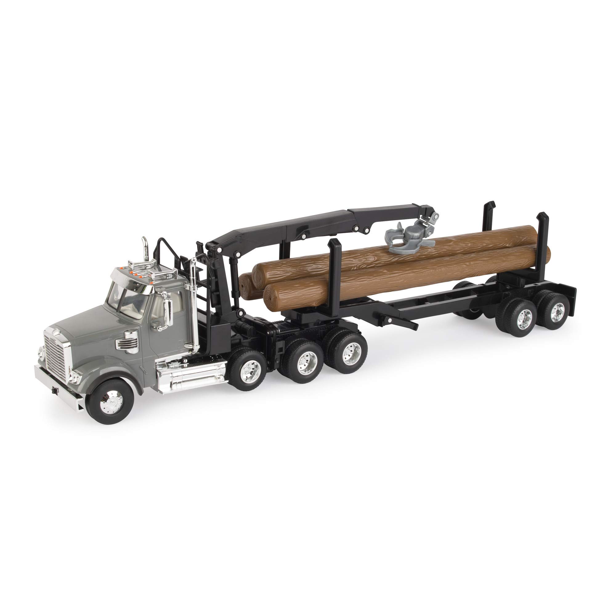 Foto 2 pulgar | Camión Maderero De Juguete Ertl Freightliner 122sd Con Remolque 1:32 - Venta Internacional.
