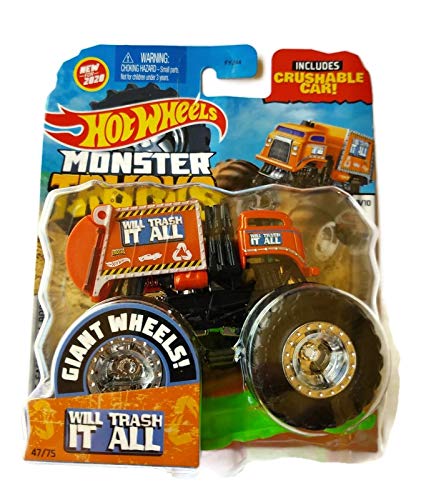 Toy Hot Wheels Monster Trucks Lo Arruinará Todo Con Un Coche - Venta Internacional.