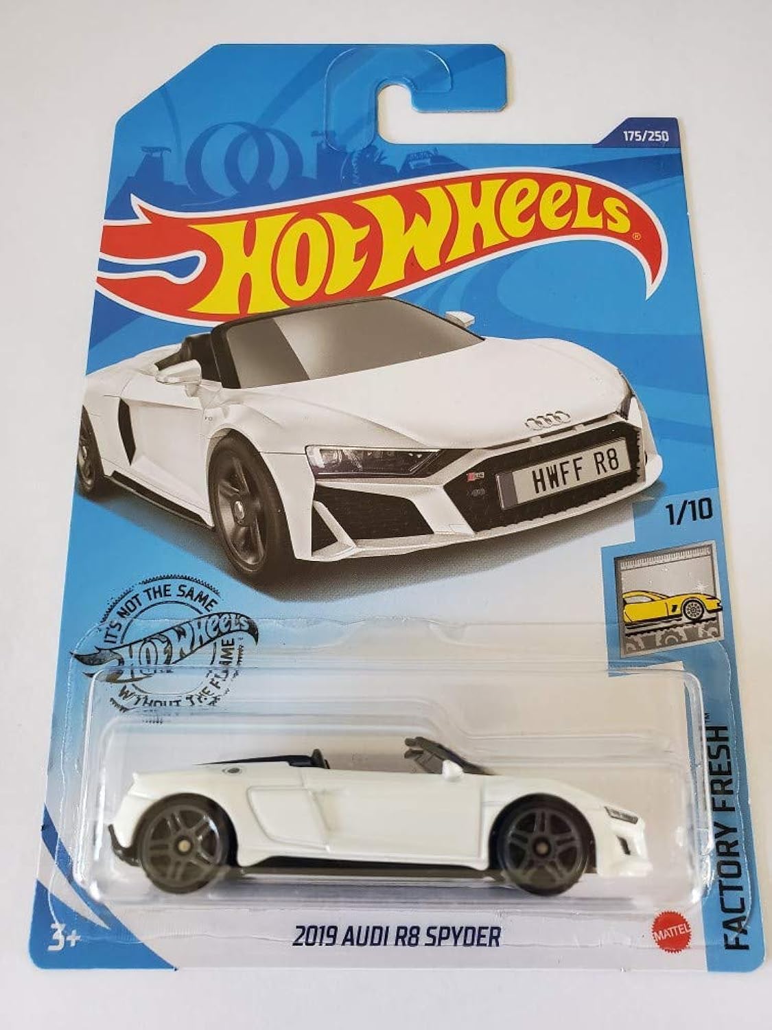 Foto 2 pulgar | Auto Hot Wheels 2020 Factory Fresh 2019 Audi R8 Spyder - Venta Internacional