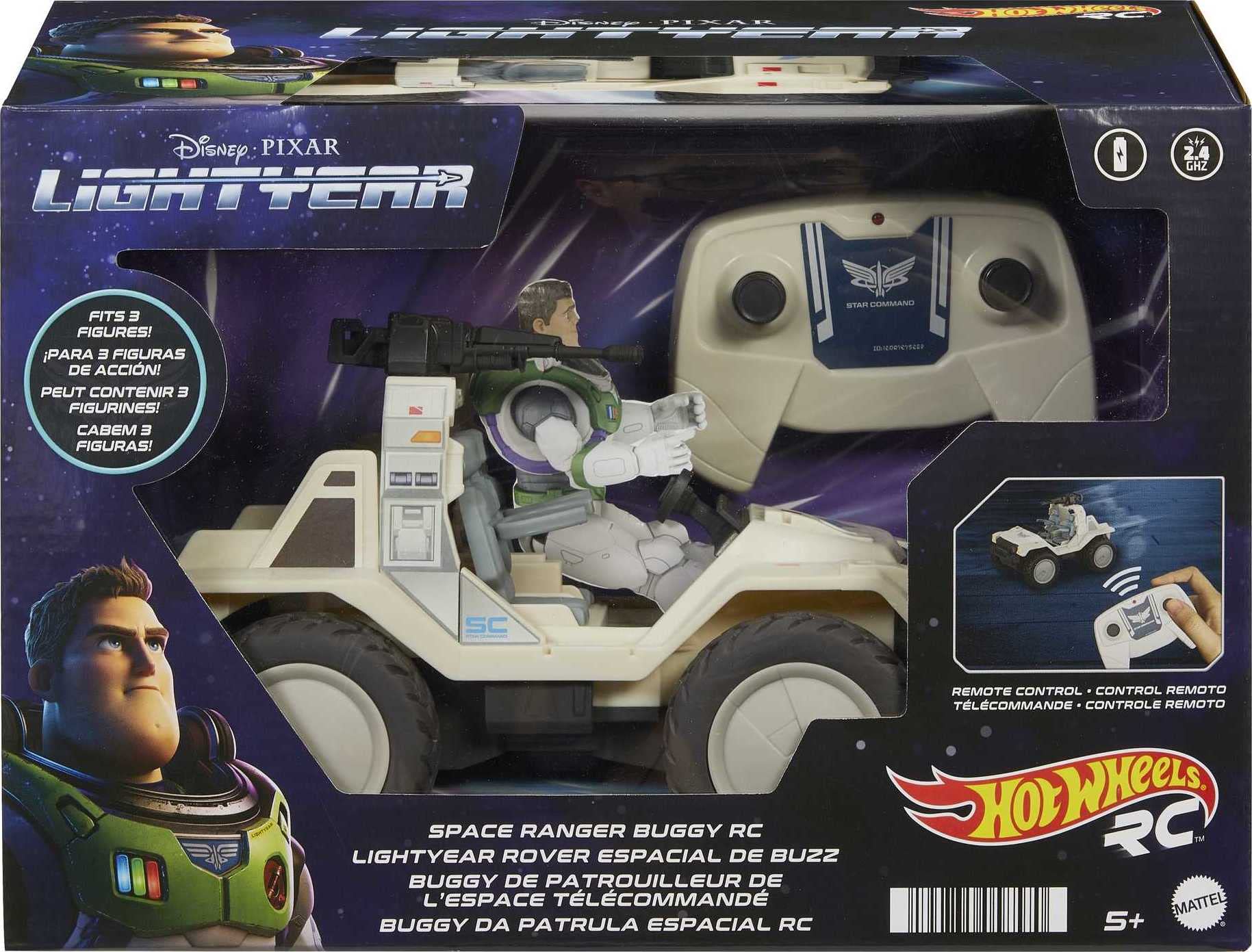 Foto 7 pulgar | Vehículo Teledirigido Hot Wheels Lightyear Space Commander - Venta Internacional.