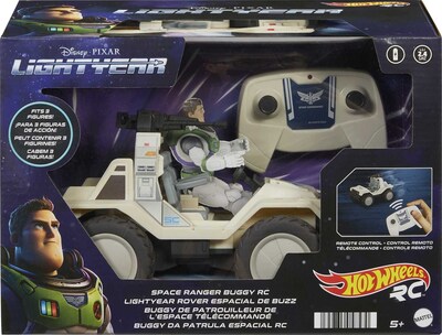 Foto 6 | Vehículo Teledirigido Hot Wheels Lightyear Space Commander - Venta Internacional.