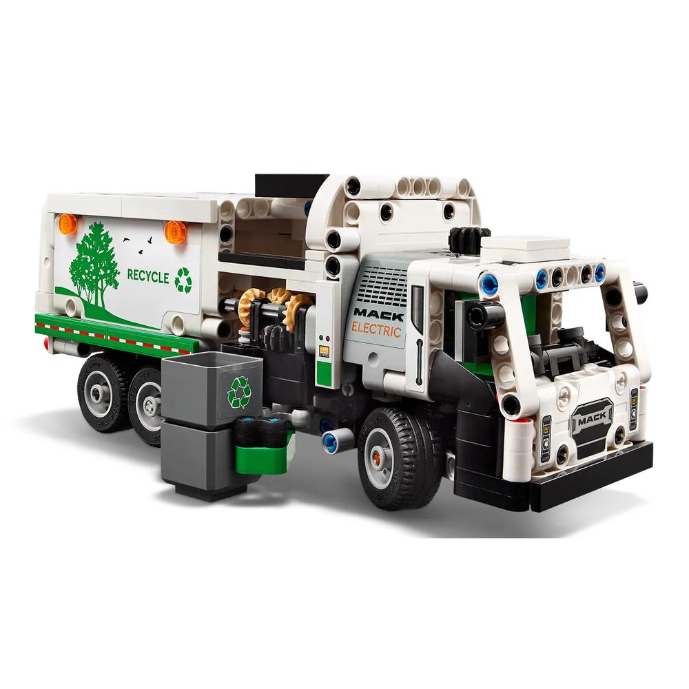 Lego Technic Camion De Residuos Mack Lr Electric 42167 $829