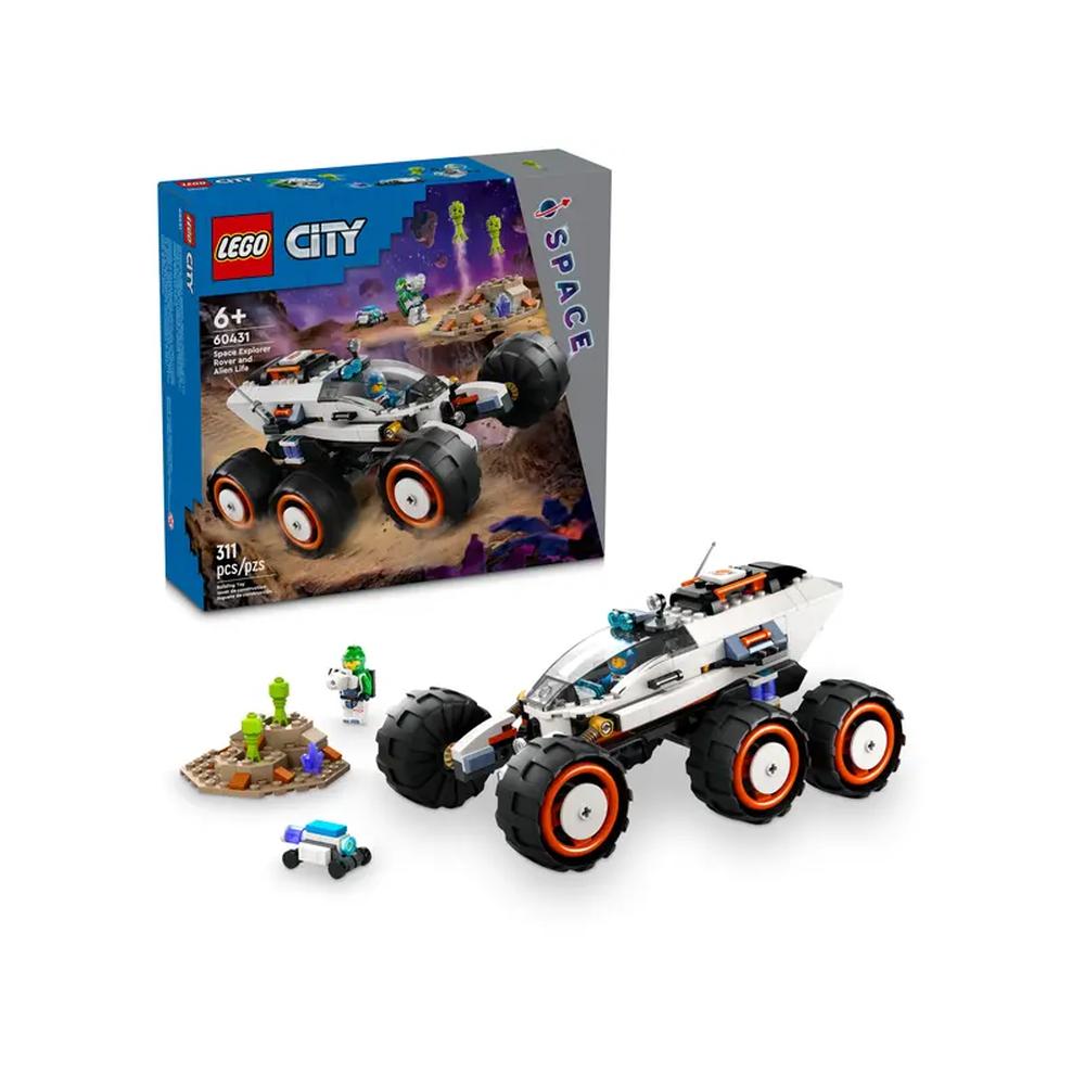 Lego City Rover Explorador Espacial Y Vida Extraterrestre 60431