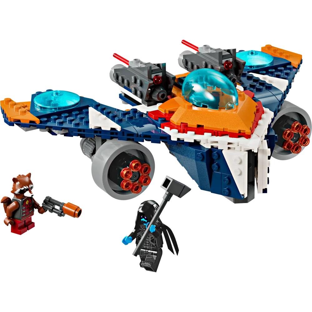 Lego Super Heroes Marvel Warbird De Rocket Vs Ronan 76278 $1,049