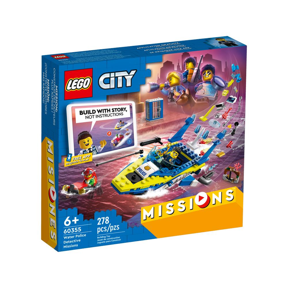 Lego City Misiones De Investigacion De La Policia Acuatica 60355