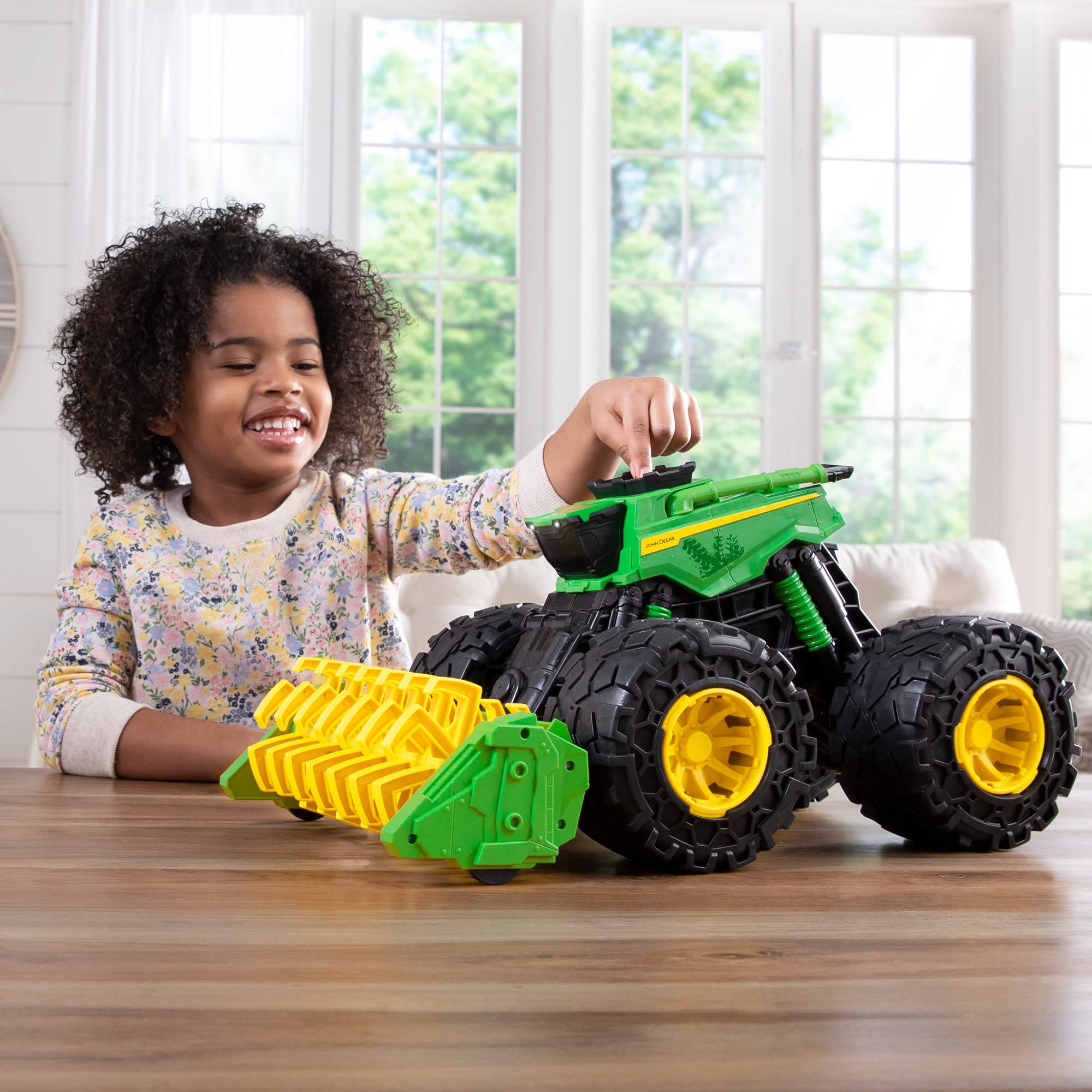 Foto 8 pulgar | Toy John Deere Kids Super Scale Combine 736 47329 Ea Red - Venta Internacional.