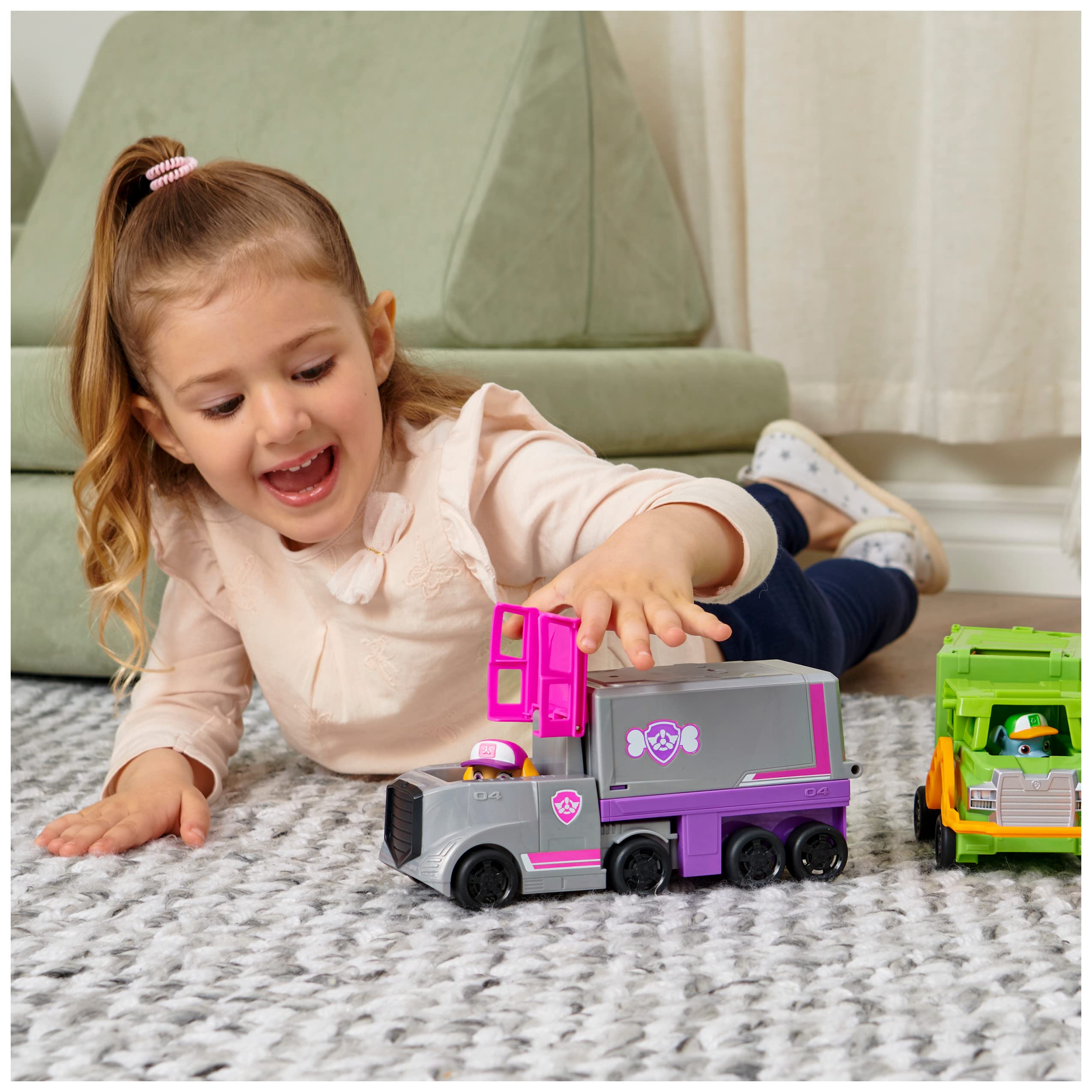 Foto 5 pulgar | Toy Truck Paw Patrol Big Truck Pup's Skye Con Figura De Acción - Venta Internacional.