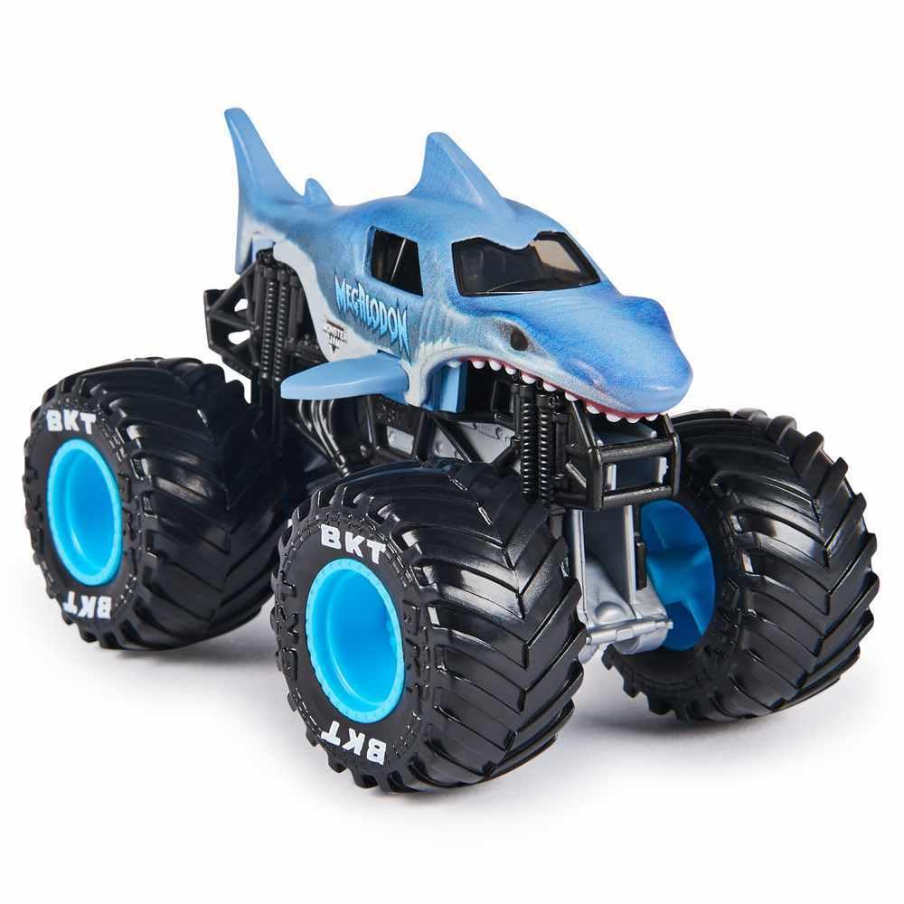 Foto 3 pulgar | Camión Fundido A Presión Toy Monster Jam, Escala 1:64, Serie 34 Megalodon - Venta Internacional.