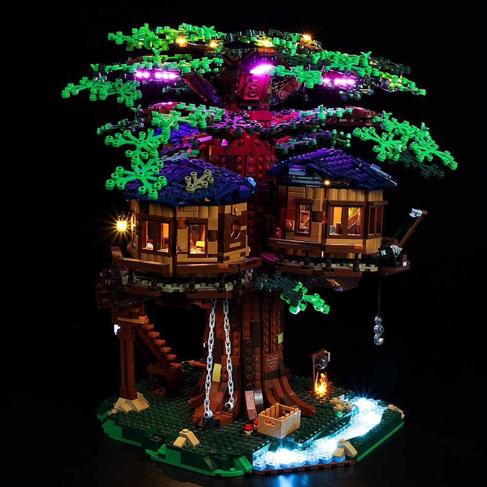 Foto 4 pulgar | Kit De Luces Kyglaring Para Lego 21318 Ideas Tree House - Venta Internacional.