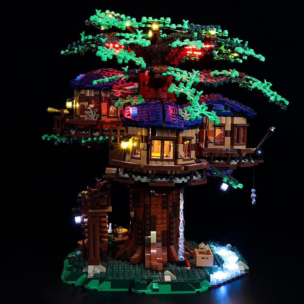 Foto 5 pulgar | Kit De Luces Kyglaring Para Lego 21318 Ideas Tree House - Venta Internacional.