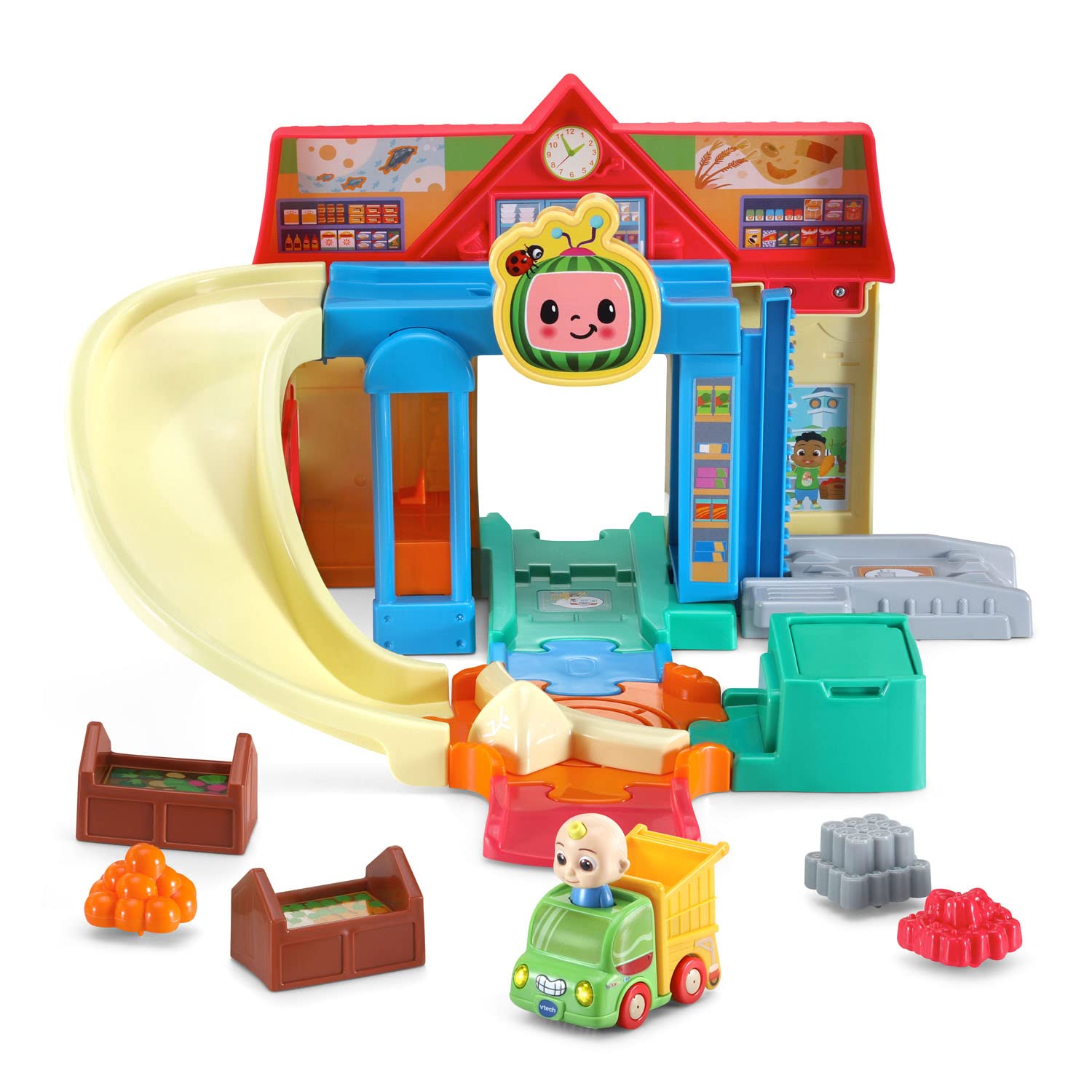 Foto 2 pulgar | Set De Canciones Vtech Cocomelon Go! ¡vamos! Smart Wheels Cart Racers - Venta Internacional.