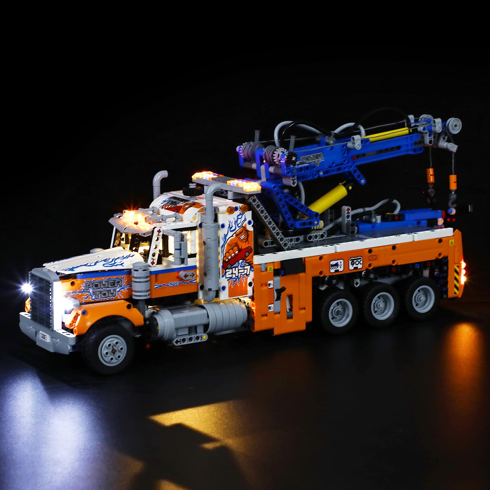 Kit De Iluminación Briksmax Para Grúa Lego Heavy-duty 42128 - Venta Internacional.