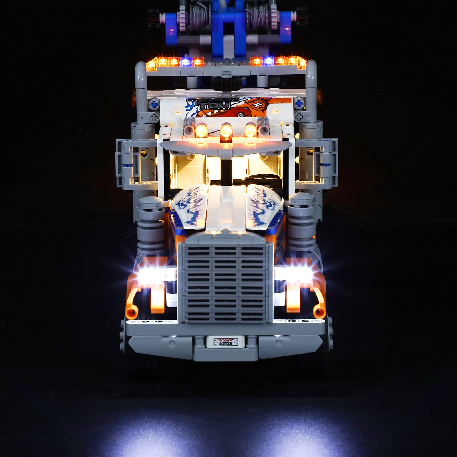 Foto 3 | Kit De Iluminación Briksmax Para Grúa Lego Heavy-duty 42128 - Venta Internacional.