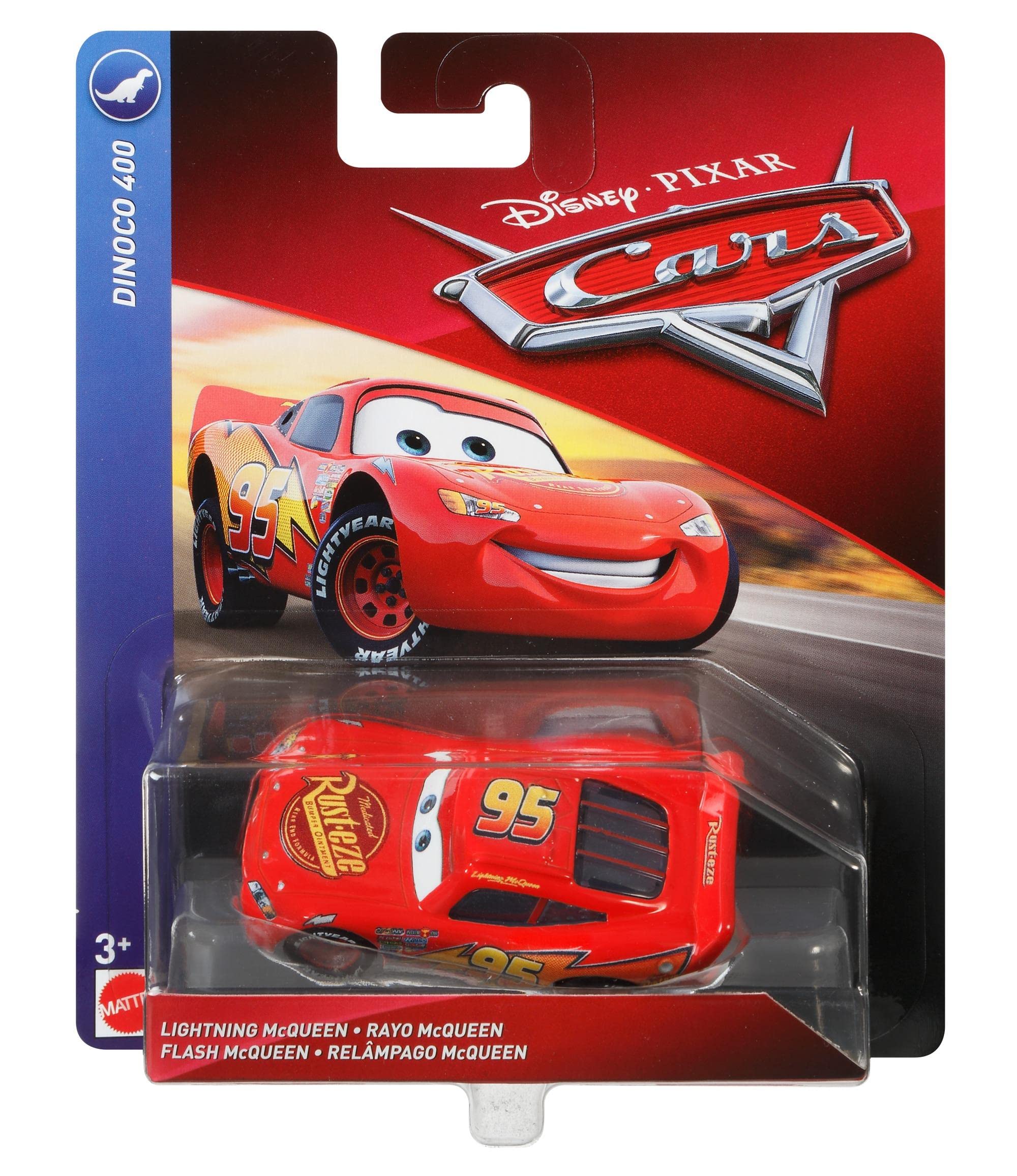 Foto 5 pulgar | Vehículo Lightning Mcqueen Fundido A Presión De Toy Disney Cars - Venta Internacional.