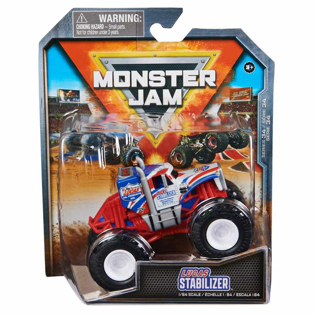 Foto 2 pulgar | Estabilizador Lucas Monster Jam 2024 1:64 Serie 34 Diecast Truck - Venta Internacional.