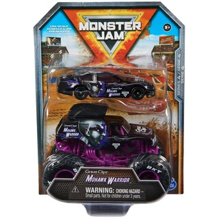 Foto 1 | Mohawk Warrior De Toy Monster Jam Diecast, Paquete De 2 Unidades, Con Coche De Carreras - Venta Internacional.