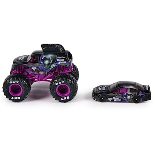 Foto 3 | Mohawk Warrior De Toy Monster Jam Diecast, Paquete De 2 Unidades, Con Coche De Carreras - Venta Internacional.