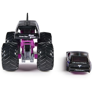 Foto 5 | Mohawk Warrior De Toy Monster Jam Diecast, Paquete De 2 Unidades, Con Coche De Carreras - Venta Internacional.