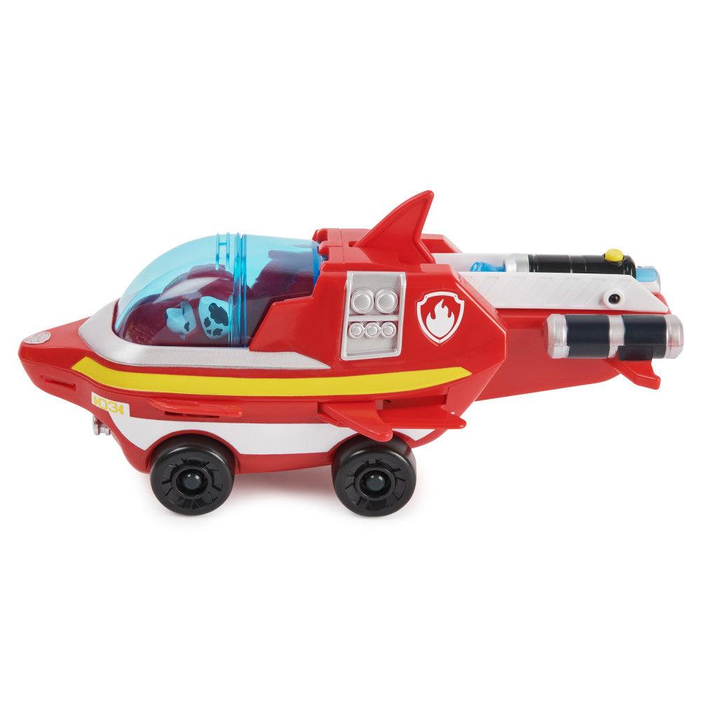 Foto 4 pulgar | Paw Patrol: Aqua Pups - Marshall Con Vehiculo Acuatico