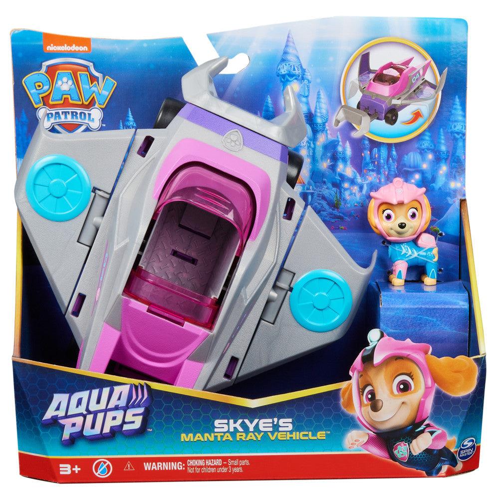 Paw Patrol: Aqua Pups - Skye Con Vehiculo Acuatico