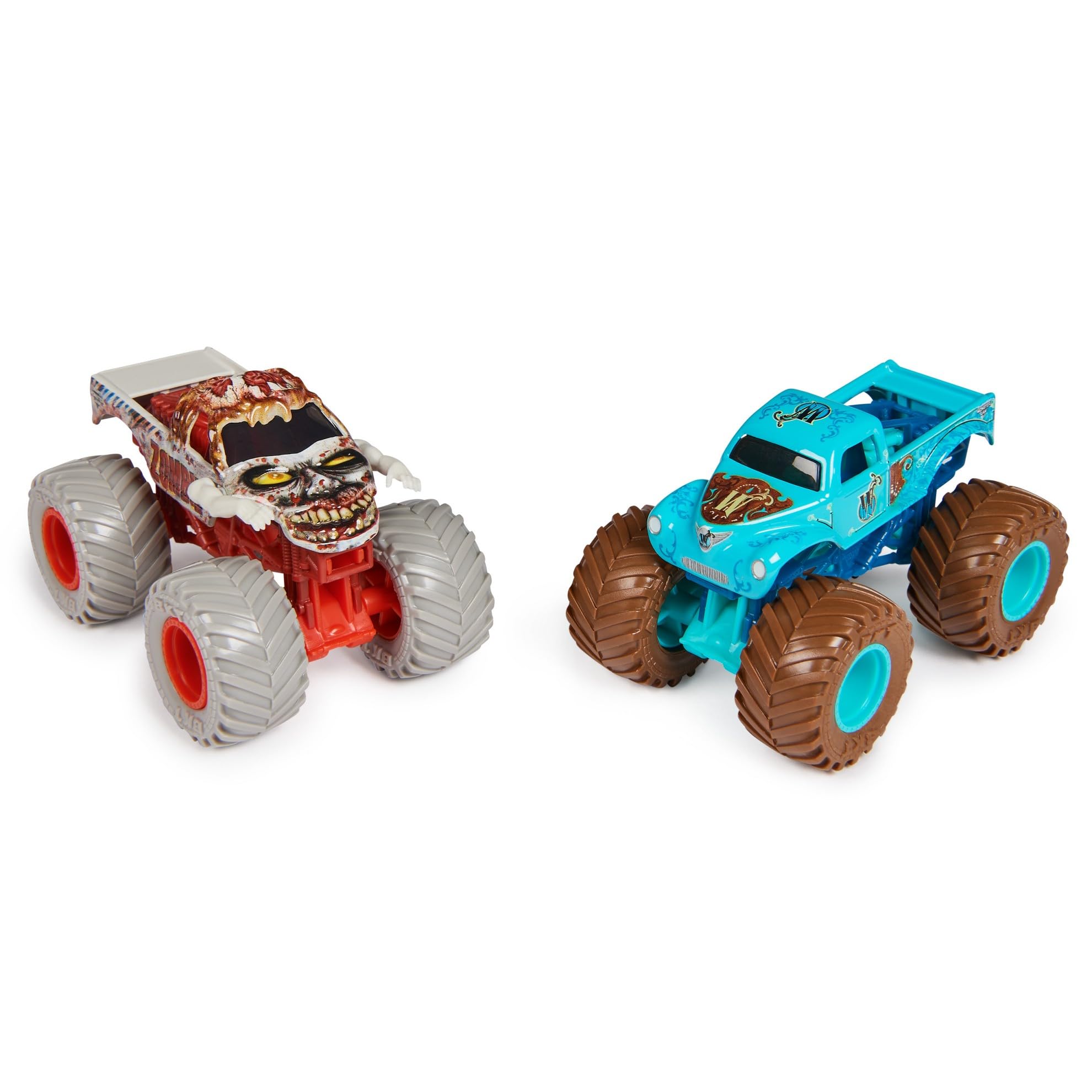 Foto 3 pulgar | Camiones de Juguete Monster Jam a Escala 1:64 de Diecast Truck 2 Unidades - Venta Internacional