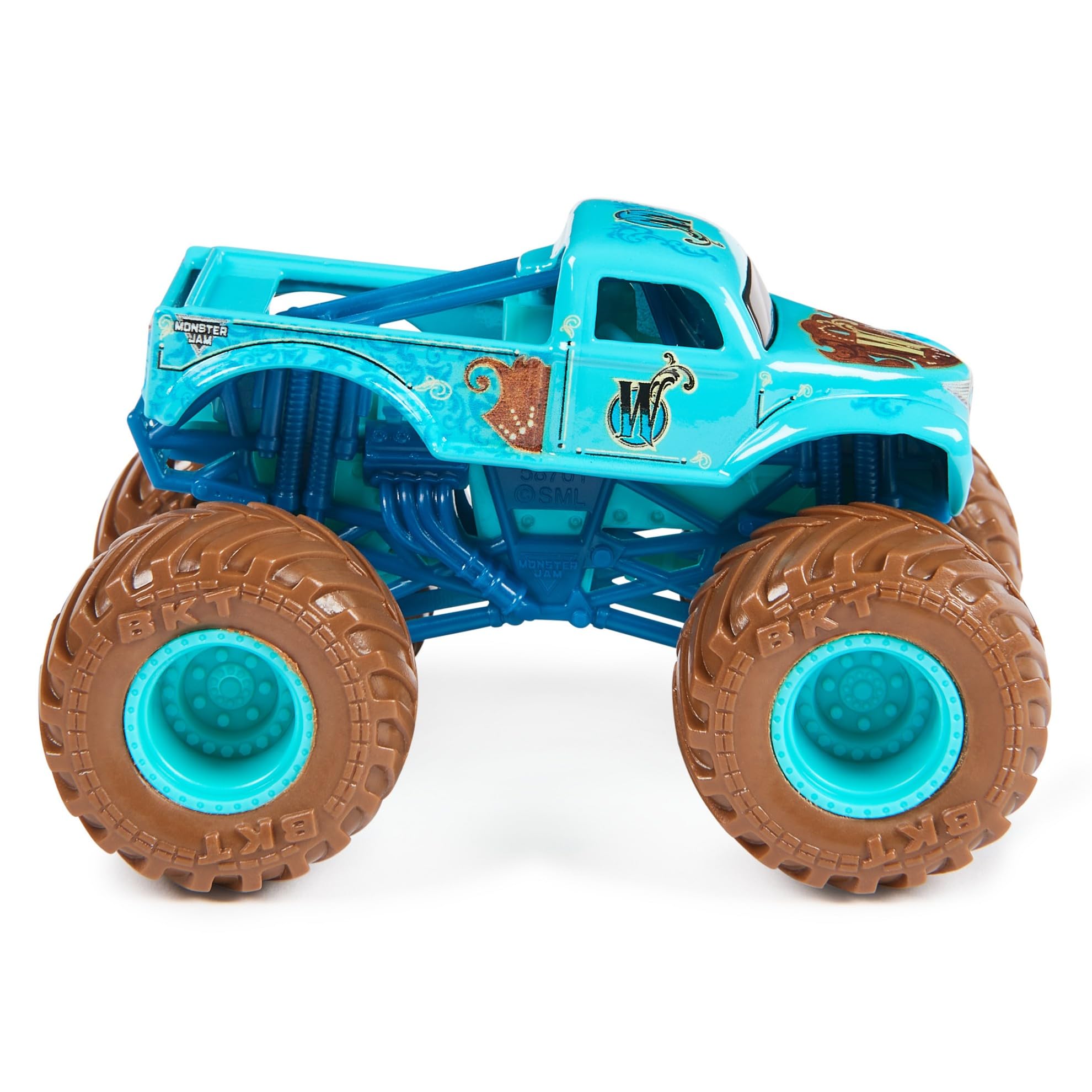 Foto 5 pulgar | Camiones de Juguete Monster Jam a Escala 1:64 de Diecast Truck 2 Unidades - Venta Internacional