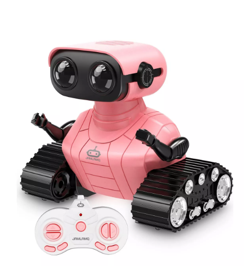 Jamlamq Robot Para Niños Con Control Remoto Color Rosa